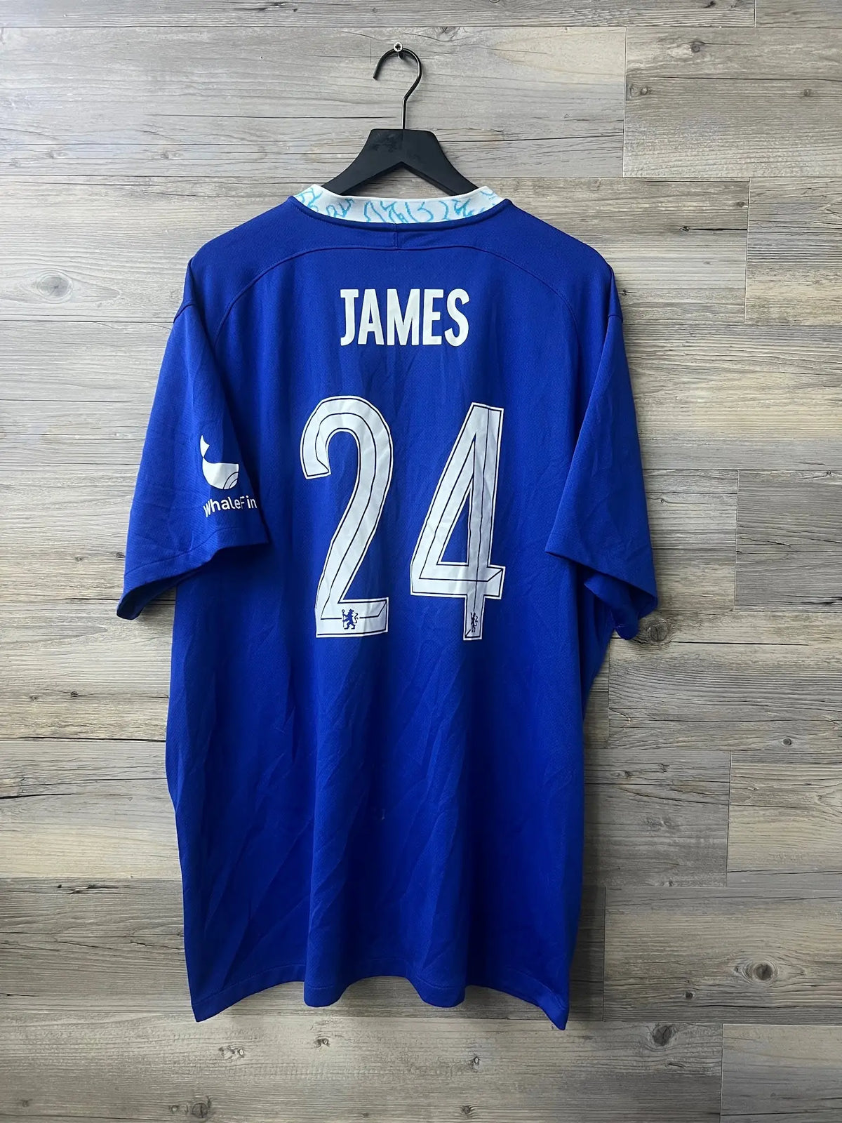 Nike Chelsea 2022/23 home jersey Reece James #24 back