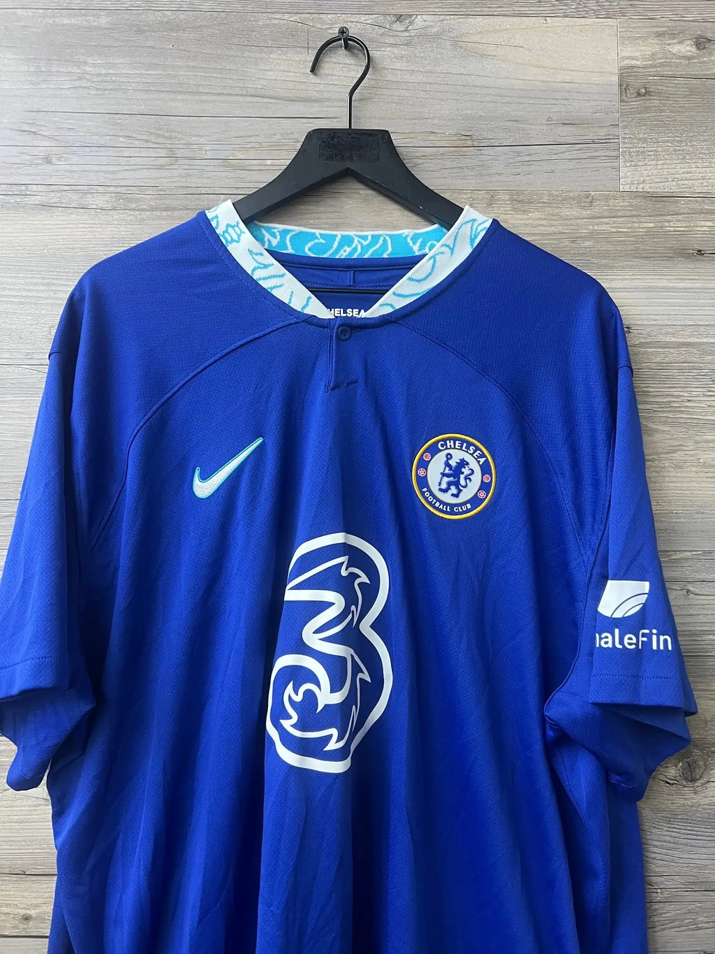Nike Chelsea 2022/23 home jersey Reece James #24 chest