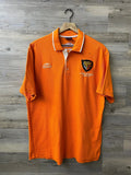 Atlética Jaguares de Chiapas Polo – Orange — front