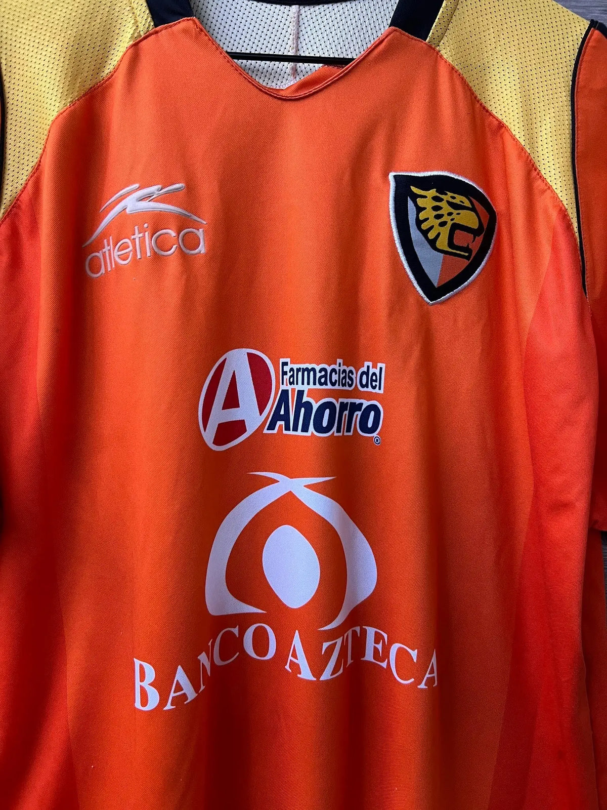 Atlética Jaguares de Chiapas Jersey – Orange, #114 — detail