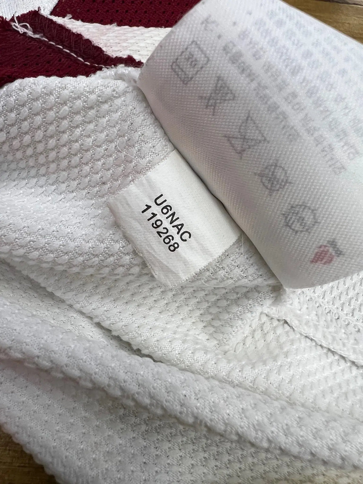 Item 081 — size and product label