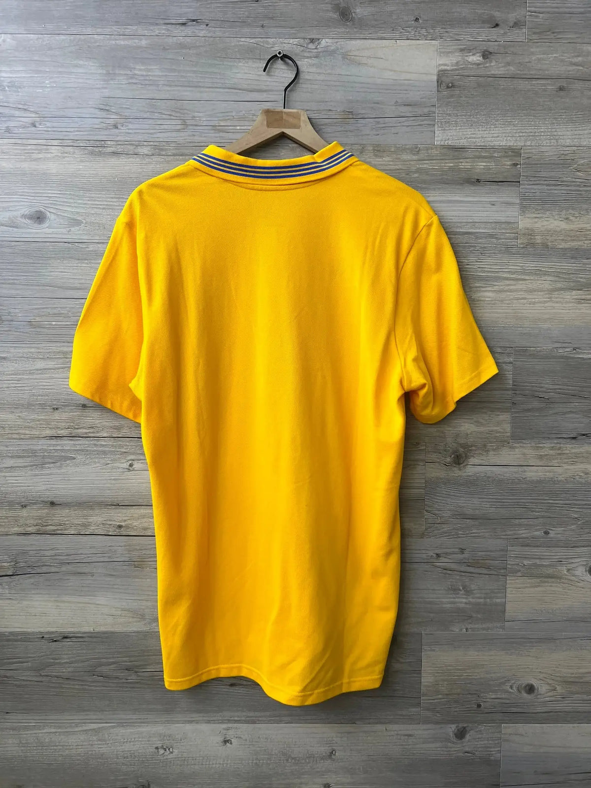 Adidas Tigres UANL Yellow Polo — back view