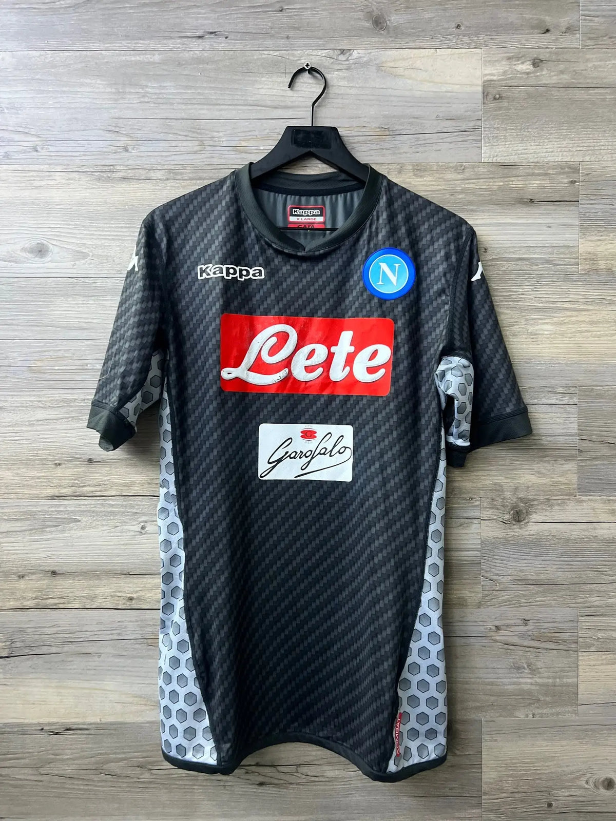Kappa SSC Napoli 2018/19 Away Jersey – Dries Mertens #14 — front view