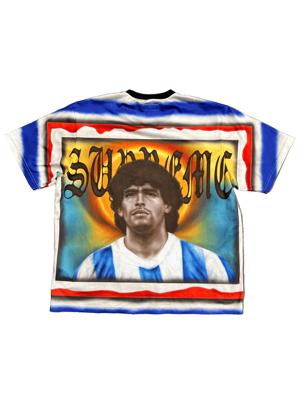 Supreme Maradona Soccer Jersey Multicolor - STA Apparel - 