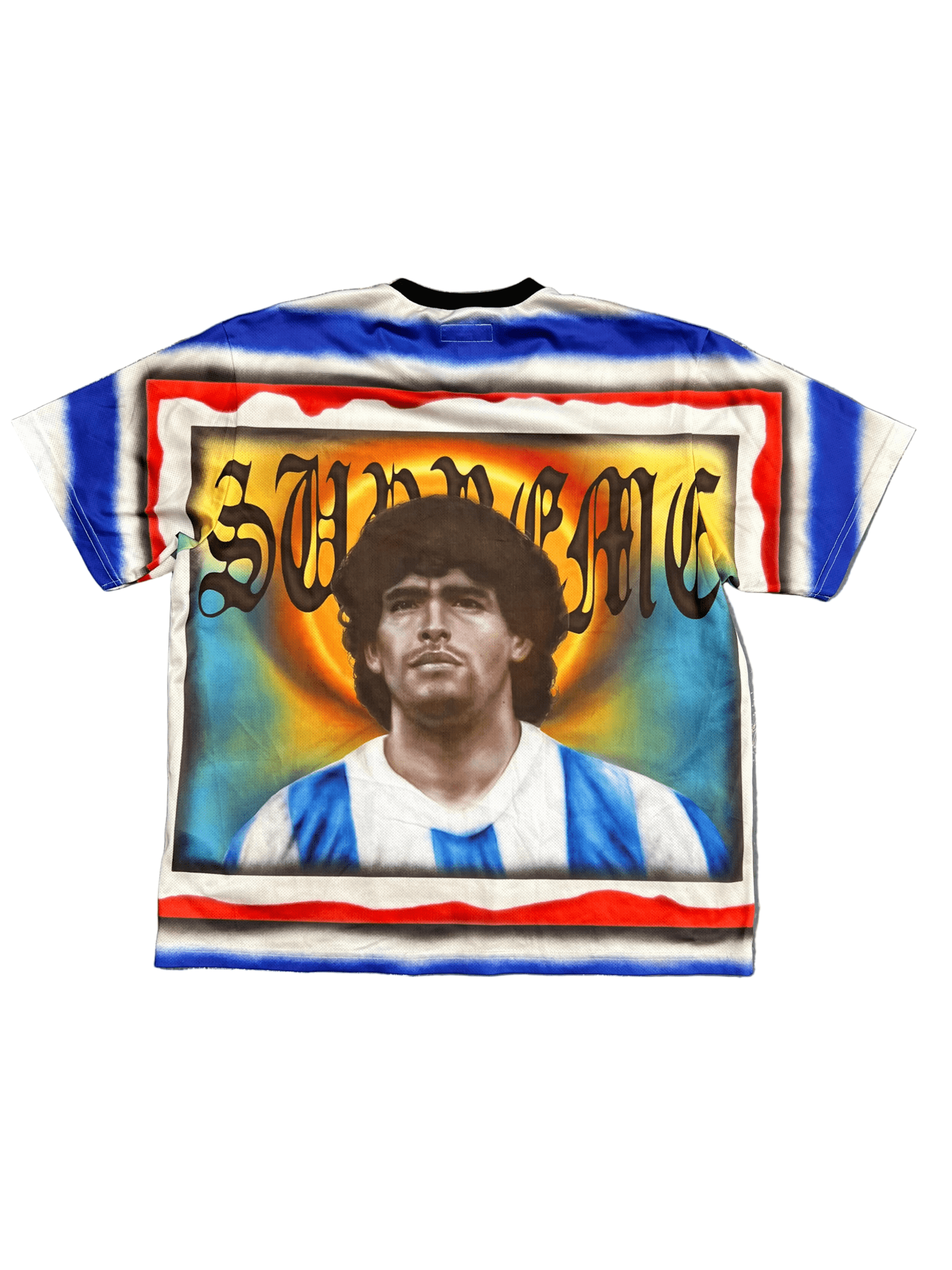 Supreme Maradona Soccer Jersey Multicolor - STA Apparel - 