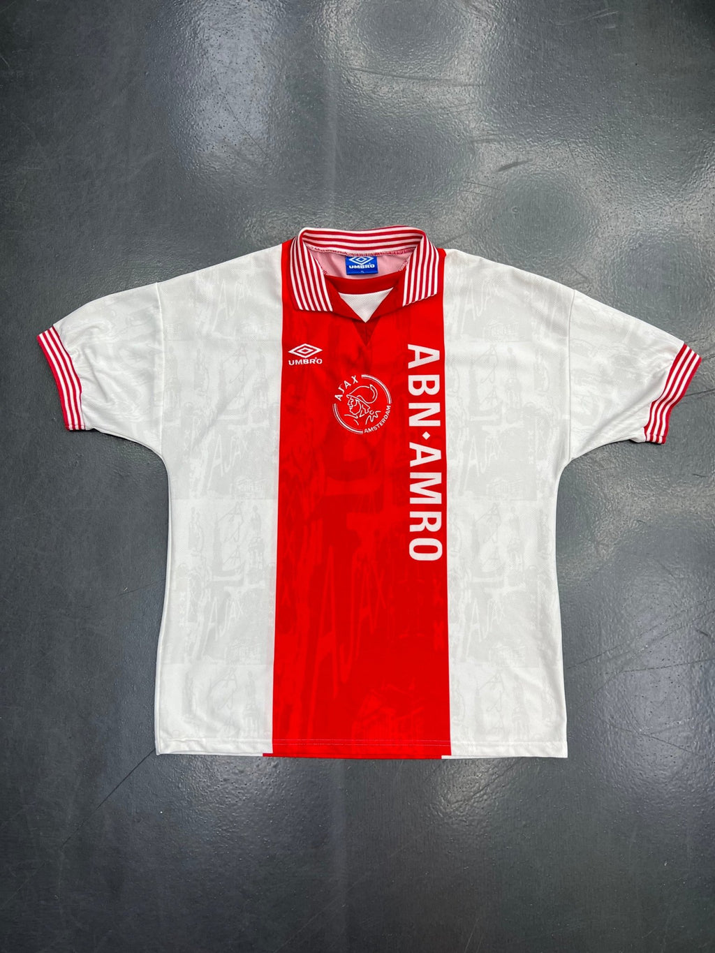 Umbro Ajax Amsterdam 1996/97 Home Jersey - STA Apparel - Ajax