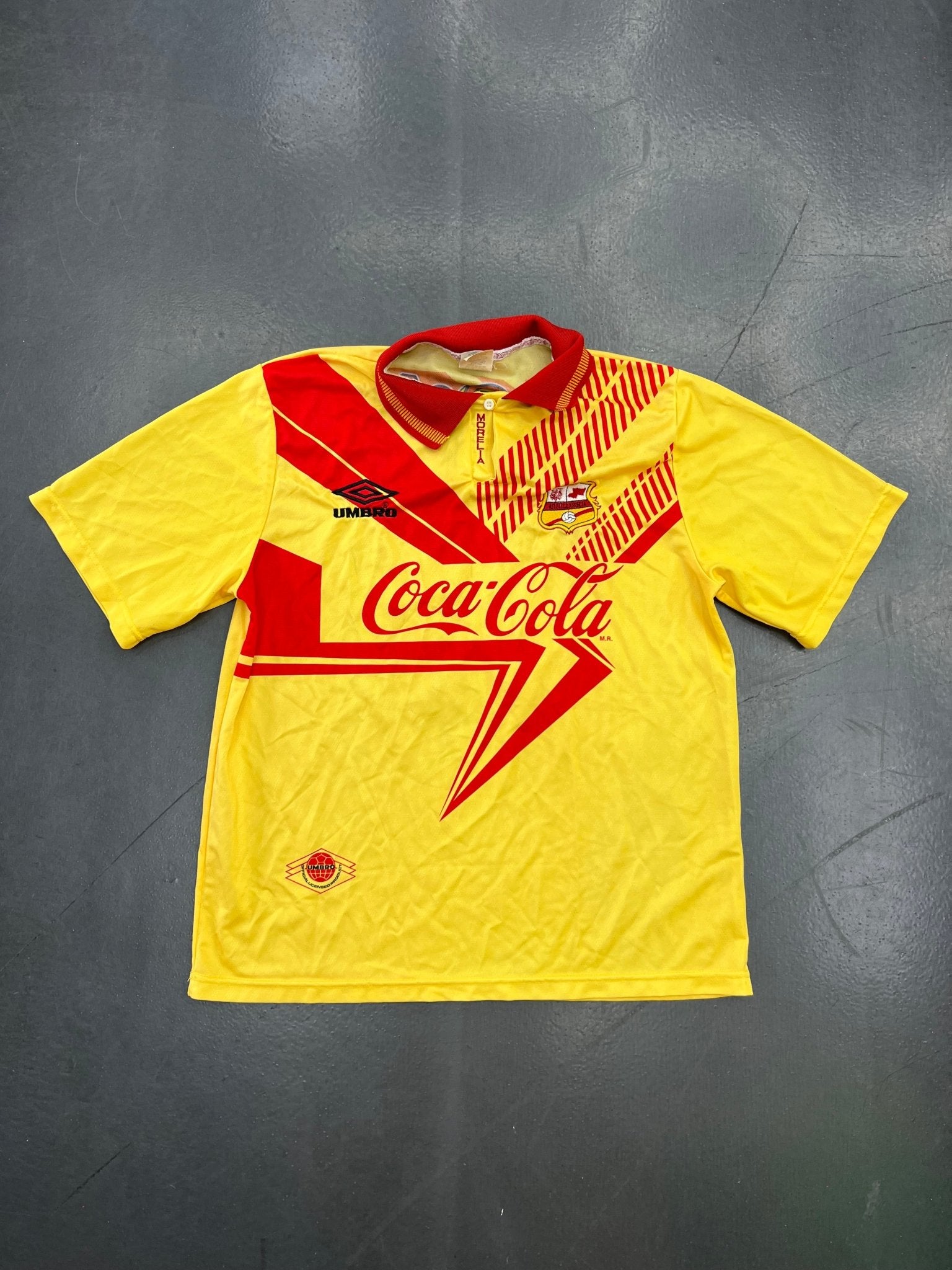 Umbro Atlético Morelia 1996–1997 Home Jersey - 11 - STA Apparel - Monarcas morella