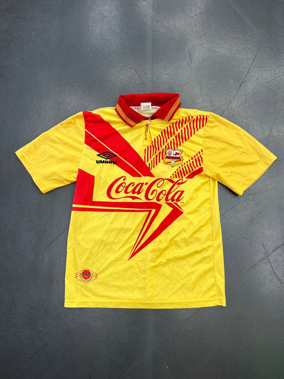 Umbro Atlético Morelia 1996–1997 Home Jersey - 8 - STA Apparel - Monarcas morella