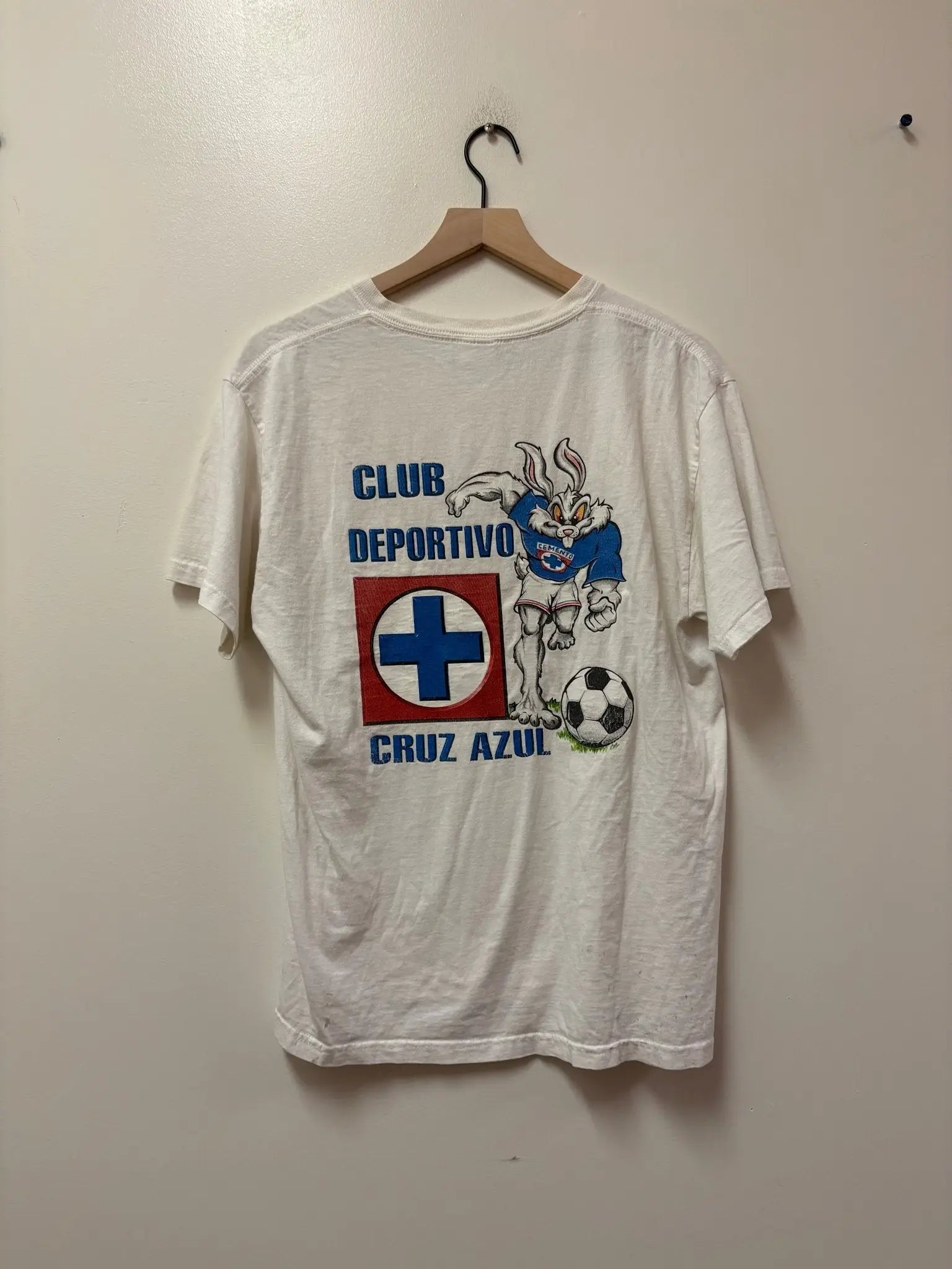 Vintage Cruz Azul T-Shirt - STA Apparel - Cruz azul
