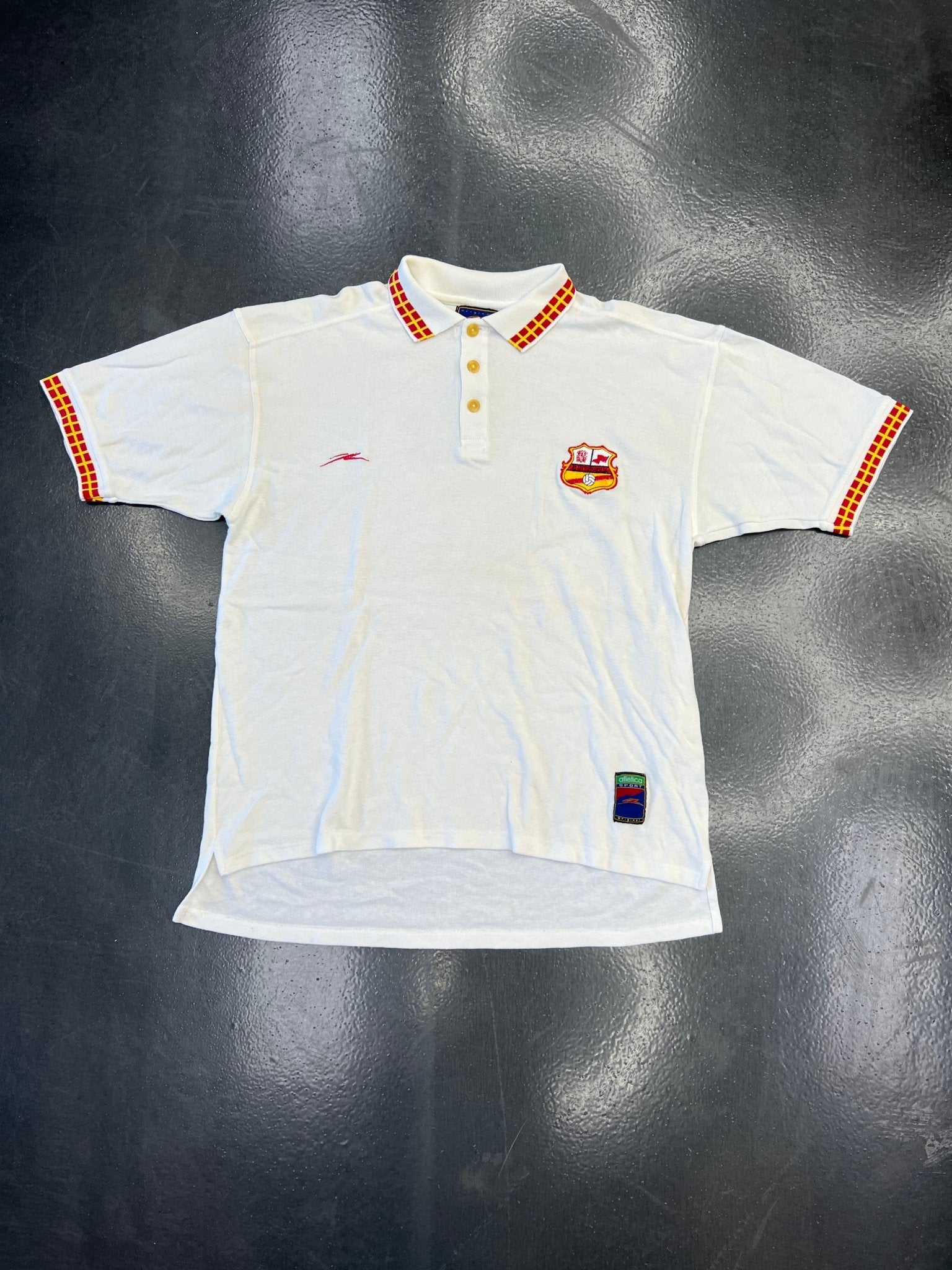 Vintage Monarcas Morelia Polo – Atletica Team Issue (1990s) - STA Apparel - Monarcas morella